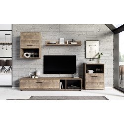 Wall Unit HALO GRAY GRAPHITE