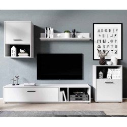 Wall Unit HALO WHITE