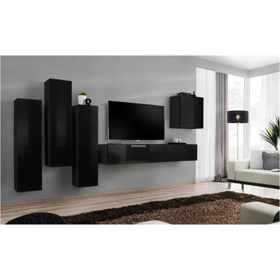 Показать изображение для Шкаф-пенал SWITCH SW 2 - Black Шкаф-пенал SWITCH SW 2 - Black