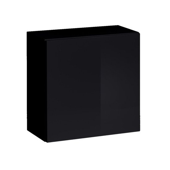 Showing image for Wall cabinet SWITCH SW 3 - Black Wall cabinet SWITCH SW 3 - Black Furniture, Showcases, Wall Shelves, Modern Living Room Showcases, Office Furniture, Collection SWITCH image