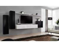 Showing image for Wall cabinet SWITCH SW 3 - Black Wall cabinet SWITCH SW 3 - Black Furniture, Showcases, Wall Shelves, Modern Living Room Showcases, Office Furniture, Collection SWITCH image