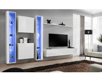 Витрина высокая SWITCH WW 1 - White Витрина высокая SWITCH WW 1 - White Мебель, Витрины, Витрины модерн, Офисная мебель, Коллекция SWITCH