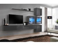 Витрина квадратная SWITCH WW 3 - Graphite Витрина квадратная SWITCH WW 3 - Graphite Мебель, Витрины, Витрины модерн, Офисная мебель, Коллекция SWITCH