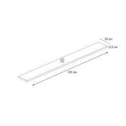 מדף קיר SWITCH PW2 - White