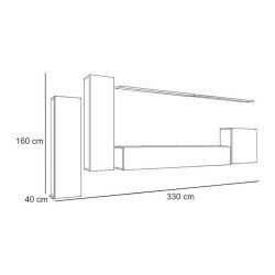 מזנון תלוי לסלון SWITCH I - WTS מזנון תלוי לסלון SWITCH I - WTS