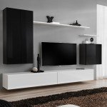 Стенка SWITCH II - Black/White