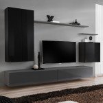 Стенка SWITCH II - Black/Graphite