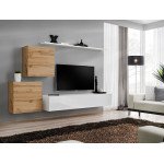 Wall unit SWITCH V - Wotan/White