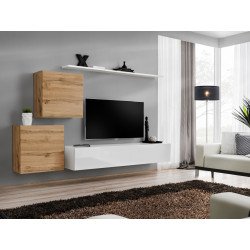 Wall unit SWITCH V - Wotan/White