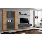 Wall unit SWITCH VI - Wotan/Graphite