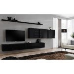 Wall unit SWITCH VII - Black