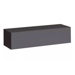 Wall unit SWITCH VII - Graphite/White