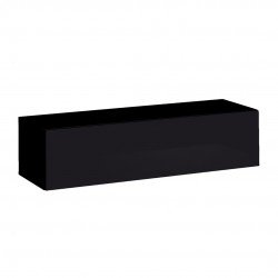 Wall unit SWITCH VII - Black/Wotan