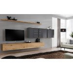 Wall unit SWITCH VII - Wotan/Graphite