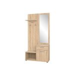 Маленькая прихожая с зеркалом в Израиле