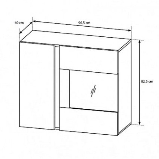Showing image for Showcases ARCO (D96) Showcases ARCO (D96) Furniture, Modular Furniture, Showcases, Modern Living Room Showcases, ARCO ARTISAN, Collection ARCO image