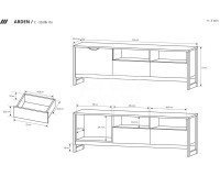 Showing image for Modular wall units ARDEN Modular wall units ARDEN image