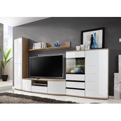 ONTARIO I Living Room Wall Unit Set White