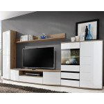ONTARIO II Living Room Wall Unit Set White