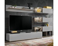 מזנון לסלון SILK Grey/Wellington מזנון לסלון SILK Grey/Wellington . ריהוט, מזנונים, מזנונים בסגנון מודרני, אספקה מיידית.