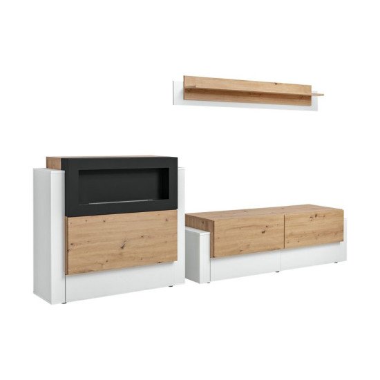 Showing image for wall unit QUEENS with bio fireplace wall unit QUEENS with bio fireplace image