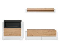 Showing image for wall unit QUEENS with bio fireplace wall unit QUEENS with bio fireplace image