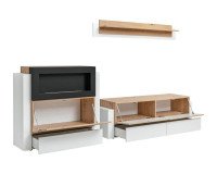 Showing image for wall unit QUEENS with bio fireplace wall unit QUEENS with bio fireplace image