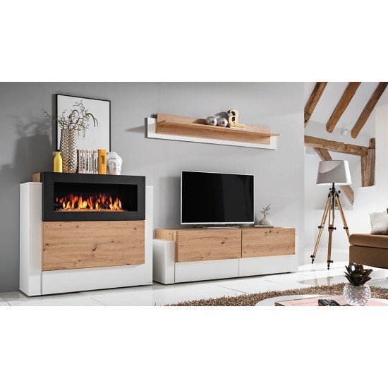 Showing image for wall unit QUEENS with bio fireplace wall unit QUEENS with bio fireplace image