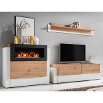 מזנון מודרנית QUEENS עם אח ביו