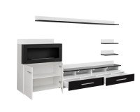 Showing image for wall unit CAMINO with bio fireplace wall unit CAMINO with bio fireplace image