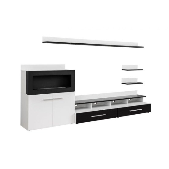 Showing image for wall unit CAMINO with bio fireplace wall unit CAMINO with bio fireplace image