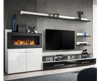 Showing image for wall unit CAMINO with bio fireplace wall unit CAMINO with bio fireplace image