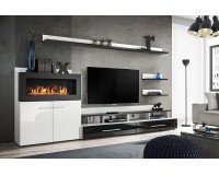 Showing image for wall unit CAMINO with bio fireplace wall unit CAMINO with bio fireplace image